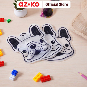 AZKO Ataru 14.5X16 cm Set 3 Pcs Plastik Pembungkus Makanan Zipper Dog packaging pembungkus makanan kantong pengemas food packing