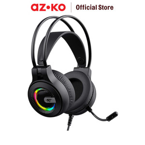 AZKO Havitheadphone Gaming H2040D - Hitam on ear headphones kabel headset telinga aksesoris gadget