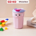 AZKO Ataru 420 ml Mug Vacuum Flask - Pink/Ungu tempat air minum panas dingin wadah minuman vakum flask perlengkapan minum