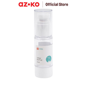 AZKO Ataru 30 ml Botol Cairan Semprot Airless - Transparan botol semprotan serbaguna bottle sprayer botol spray multifungsi
