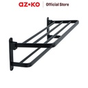 AZKO Fosa Basic Gantungan Handuk - Hitam tempat jemur anduk towel drying rack bar gantungan handuk perlengkapan kamar mandi bathroom tools