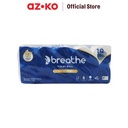 AZKO Breathe Set 10 Pcs Tisu Toilet Roll tissue kamar manditisue pembersih gulungperlengkapan kebersihan
