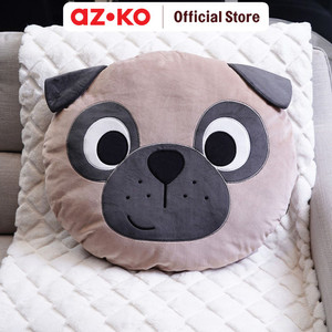 AZKO Ataru Bantal Sofa Pug Face cushion sofa aesthetic bantal dekorasi sofa bentuk pug face throw pillow couch