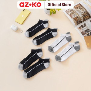 AZKO Ataru Set 3 Pasang Kaos Kaki Olahraga Pria men sport socks kaos kaki pendek olahraga kaus kaki sepatu cowok