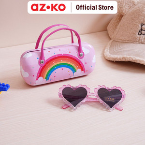 AZKO Ataru Kacamata Anak Dengan Case Rainbow kacamata hitam kids kid sunnies eyewear aksesoris fashion anak anak