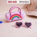 AZKO Ataru Kacamata Anak Dengan Case Rainbow kacamata hitam kids kid sunnies eyewear aksesoris fashion anak anak