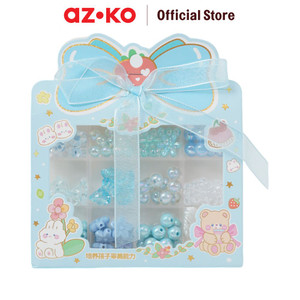 AZKO Ataru Set Perhiasan Mainan Anak Diy - Biru toy kids toy girls toys mainan kerajinan anak mainan DIY perhiasan anak perempuan