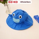 AZKO Ataru Topi Bucket Anak Shark - Biru aksesoris kepala kids bucket hat topi stylish anak lucu serbaguna aksesoris fashion anak