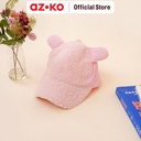 AZKO Ataru Topi Baseball Anak Fur - Pink aksesoris kepala fashionable kids hat topi lucu anak anak kid baseball cap