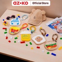AZKO Ataru Gantungan Kunci Strap Pouch Food Random key chain penanda kunci serbaguna key ring accessories
