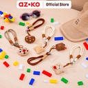AZKO Ataru Gantungan Kunci Strap Plush Food Random key chain penanda kunci serbaguna key ring accessories