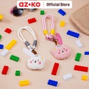 AZKO Ataru Gantungan Kunci Strap Plush Bear Random key chain penanda kunci serbaguna key ring accessories