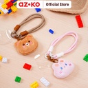 AZKO Ataru Gantungan Kunci Strap Plush Animal Random key chain penanda kunci serbaguna key ring accessories