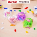 AZKO Ataru Gantungan Kunci Plush Crazy Hair Random key chain penanda kunci serbaguna key ring accessories
