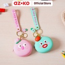 AZKO Ataru Gantungan Kunci Fruit Series Random key chain penanda kunci serbaguna key ring accessories