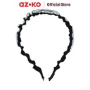 AZKO Ataru Bando Twisted Pearl - Silver headband aksesoris rambut bandana wanita women accessories hiasan kepala
