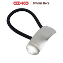 AZKO Ataru Ikat Rambut Slim Rectangular - Silver/Gold hair tie aksesoris karet rambut cewek iket rambut wanita