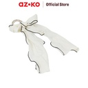 AZKO Ataru Ikat Rambut Pearl Dengan Ribbon - Putih hair tie aksesoris karet rambut cewek iket rambut wanita