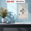 AZKO Fosa 30X12X50 cm Kabinet Penyimpanan Obat - Putih tempat obat-obatan medicine box medicine cabinet kotak penyimpanan obat