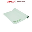 AZKO Alph Matras Yoga Pu Rubber Dengan Strap 3 mm - Hijau Sage mat alas senam mattress latihan yoga perlengkapan olahraga