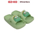 AZKO Ataru Sandal Anak Slides Dino - Hijau Kid Slippers Sepatu Sandal Alas Kaki Sendal Santai Anak