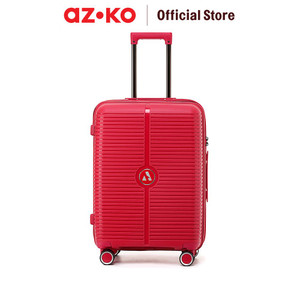 AZKO Passport Atlas Koper Pp Tsa Lock Luggage Tas Jalan-Jalan Travel Bag Tas Roda
