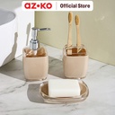 AZKO Stora 230 ml Tempat Sikat Gigi Akrilik Toothbrush Holder Organizer Alat Pembersih Gigi Wadah Odol Aksesoris Kamar Mandi