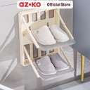AZKO Stora Rak Sepatu Lipat Gantung Shoe Rack Organizer Sandal Sepatu Kabinet Alas Kaki Tempat Penyimpanan Sendal