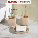 AZKO Stora 230 ml Tempat Sabun Cair Pump Akrilik Soap Container Wadah Sabun Mandi Aksesoris Kamar Mandi Soap Storage