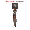 AZKO Stora Set 2 Pcs Gantungan Dinding Square Metal Pengait Multifungsi Tembok Clothes Hook Tempat Gantung Pakaian Barang Serbaguna