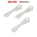 AZKO Ataru Set 3 Pcs Jepit Rambut Ribbon - Silver hair clip aksesoris jepitan cewek penjepit hiasan rambut wanita aksesori kepala
