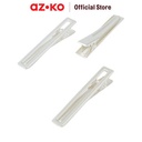 AZKO Ataru Set 3 Pcs Jepit Rambut Rectangle - Silver hair clip aksesoris jepitan cewek penjepit hiasan rambut wanita aksesori kepala
