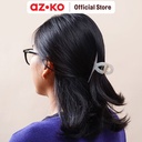 AZKO Ataru Jepit Rambut Twisted Iridescent - Putih hair clip claw aksesoris jepitan cewek penjepit hiasan rambut wanita aksesori kepala