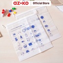 AZKO Ataru 30X35 cm Set 2 Pcs Pouch Travel Serut kantong organizer kecil tempat kosmetik pouch aksesoris