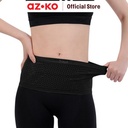 AZKO Alph Sabuk Olahraga Invisible - Hitam Sport Belt Sabuk Fitness Perlengkapan Olahraga