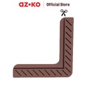 AZKO Kindla 6.5X6.5X1 cm Set 4 Pcs Pelindung Sudut Meja Table Corner Protector Pelindung Pinggiran Meja Serbaguna Pengaman Sudut Furniture