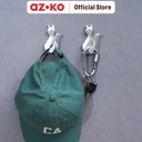 AZKO Stora Gantungan Dinding Permanen Cat Pengait Multifungsi Tembok Clothes Hook Tempat Gantung Pakaian Barang Serbaguna