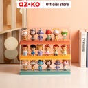 AZKO Stora Kotak Pajang Action Figure Double Box Square Display Box Tempat Koleksi Pajangan Storage Tempat Hiasan Dekorasi Rumah