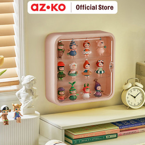 AZKO Stora Kotak Pajang Action Figure Hanging Display Box Tempat Koleksi Pajangan Storage Tempat Hiasan Dekorasi Rumah