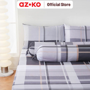 AZKO Sleeplite Set Seprai Microfiber Joe Sprei Motif Seprai Aesthetic Seprei Sheet Set Bed Sheet Aksesoris Tempat Tidur Set Sarung Bantal Sarung Guling
