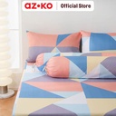 AZKO Sleeplite Set Seprai Microfiber Abstrak Tata Sprei Seprai Aesthetic Seprei Sheet Set Bed Sheet Aksesoris Tempat Tidur Set Sarung Bantal Sarung Guling