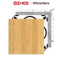 AZKO Forhom 3X3 cm Stiker Lantai Pp Floor Sticker Stiker Lantai Motif Kayu Pelapis Lantai Estetik Dekorasi Ruangan