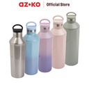 AZKO Kris Botol Vacuum Flask Metallic Stainless Steel Tumbler Termos Minuman Tempat Air Minum Panas Dingin Water Bottle Food Grade Perlengkapan Minum