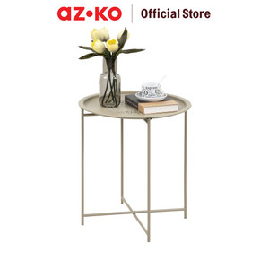 AZKO Soleil Meja Teras Tray Meja Luar Ruangan Garden Table Balcony Desk Furnitur Taman Outdoor Furniture