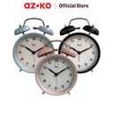 AZKO Arthome Jam Weker Twin Bell Desk Clock Jam Alarm Aesthetic Dekorasi Meja Hiasan Rumah Tempat Komersial