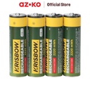 AZKO Krisbow Set 4 Pcs Baterai Rechargeable Type C Batre Isi Ulang Peralatan Elektronik Battery Rechargeable