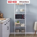 AZKO Stora Rak Besi Wire Rack 16 mm Metal Rack Rak Serbaguna Rak Penyimpanan Minimalis Organizer Gudang