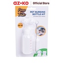 AZKO Paws N Tail Pet Nursing Bottle 50ml Pet Feeding Bottle Animal Milk Feeder Botol Minuman Hewan Peliharaan Aksesoris Hewan Peliharaan