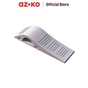 AZKO Kindla 12.5X4X5 cm Set 2 Pcs Penahan Pintu Tpr - Abu-Abu Triangle Door Stop Karet Ganjelan Pintu Jendela Serbaguna Perlengkapan Rumah Tangga