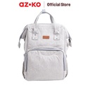 AZKO Kindla Babylicious Tas Perlengkapan Bayi - Putih Ivory Mommy Bag Tas Menyimpan Susu Popok Tas Anak Bayi Untuk Bepergian Perlengkapan Bayi